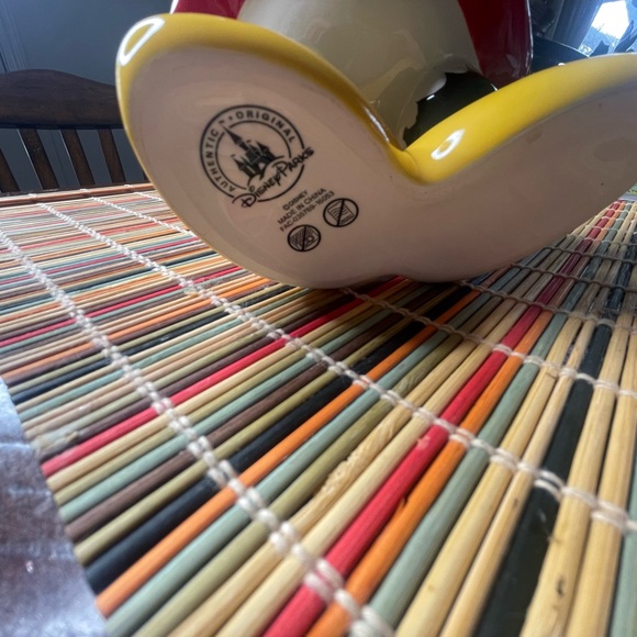 Authentic Disney Parks: Minnie Mouse Polka Dot Skirt And Legs Coffee Mug Cup NEW - Picture 2 of 8